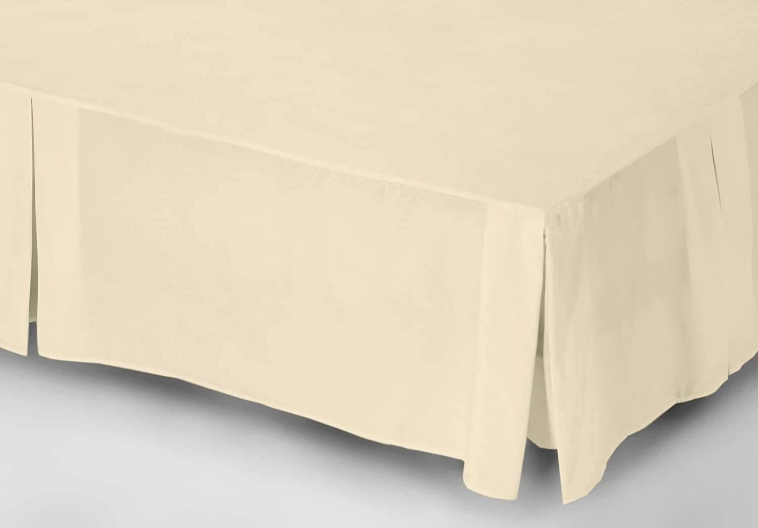 Belledorm 200 Count Platform Valance - Cream 1 Belledorm 200 Count Platform Valance - Cream