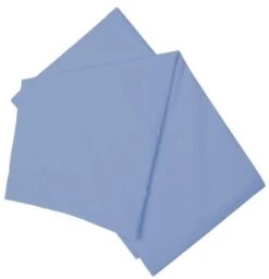 Belledorm 200 Count Flat Sheet - Sky Blue