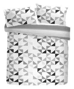 Fusion Hendra Duvet Cover Set Grey -Bedding Store 35434 15102