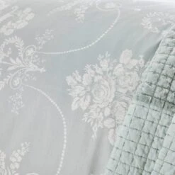 Laura Ashley Josette Duck Egg Duvet Set -Bedding Store 44299 6151
