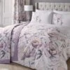Dreams & Drapes Peony Amethyst Duvet Set