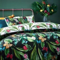 Furn Azura Floral Duvet Cover Set Dark Bloom -Bedding Store 53561 25563