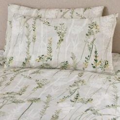 Dreams & Drapes Wild Stems Green Duvet Set -Bedding Store 53588 25499