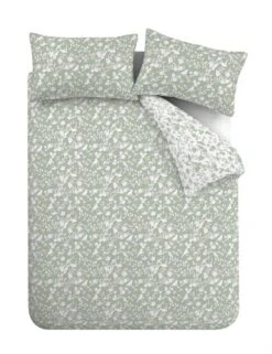 Catherine Lansfield Floral Birds Duvet Set -Bedding Store 53597 25449