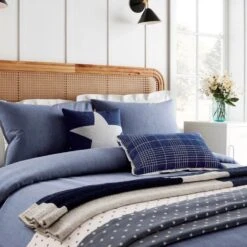 Helena Springfield Blue Denim Look Duvet Set
